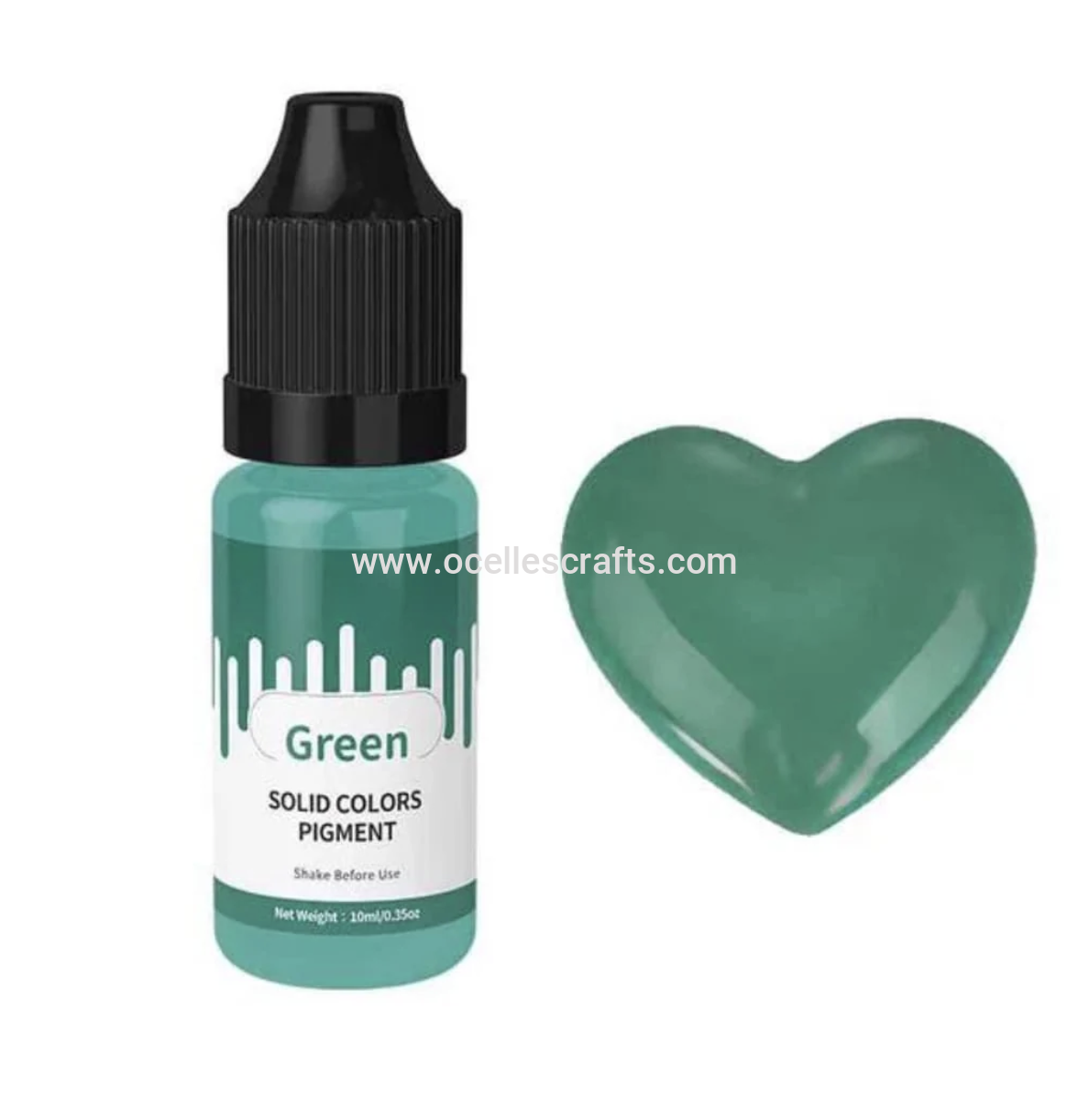 Green Solid Pigment ( 10ml )