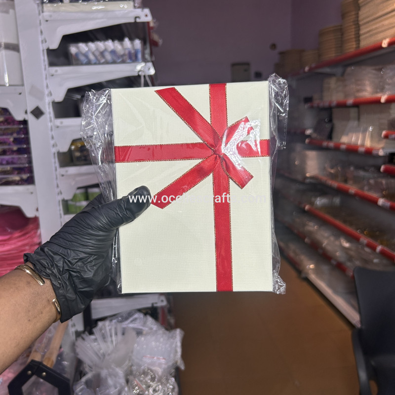 A6 Red Base Packaging Box (19*14*5cm)