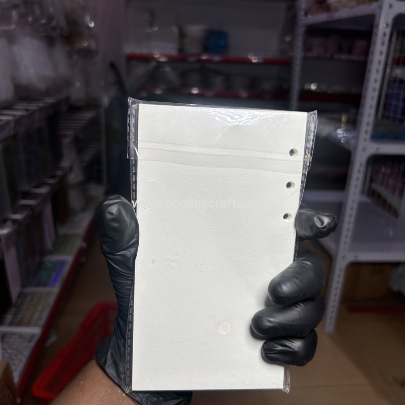 A6 blank refill sheet