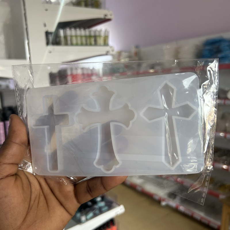 Cross Keychain Mold