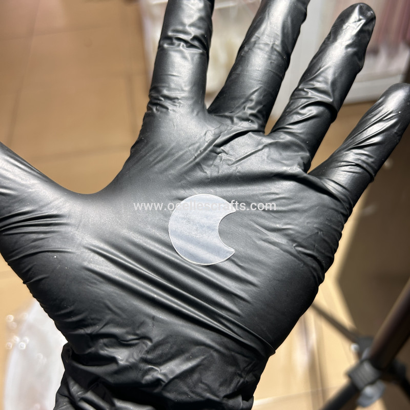 5pcs Crescent Shaker Pen Mold Acrylic