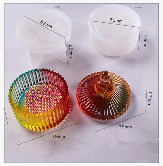 Trinket Mold With Lid