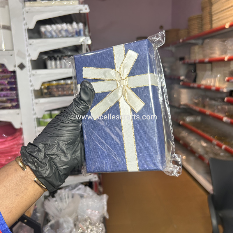 A7 Blue Lid Packaging Box (16*10*4cm)