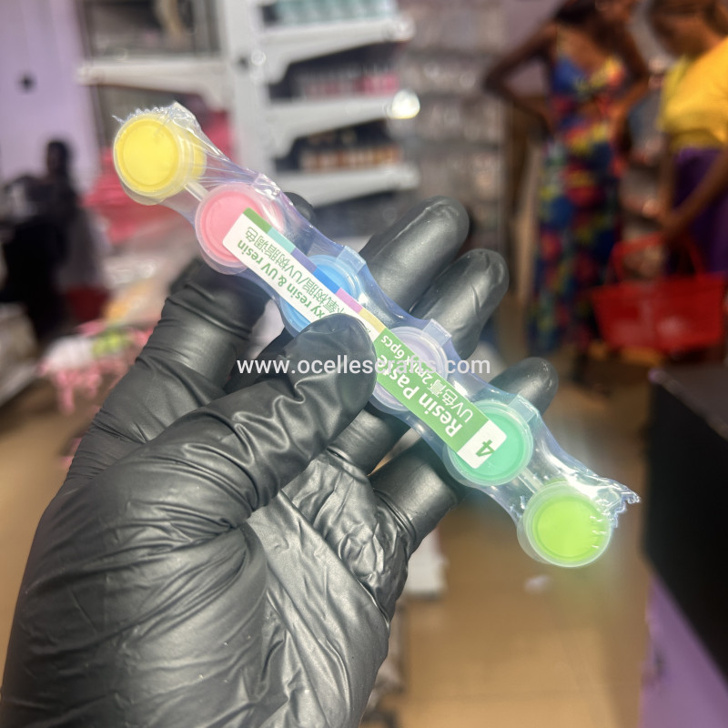 Set 4 6 in 1 Pastel Paste Pigment 2ml Solid Pastel Highly Pigmented Macaron Pastel Pigment