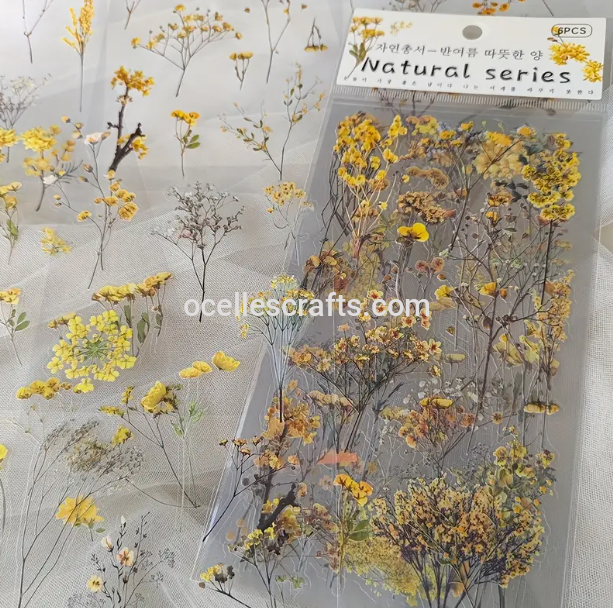 Yellow Natural Series Sticker