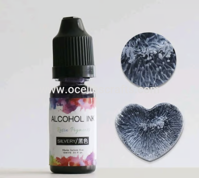 Silvery Alcohol Pigment ( 10ml )