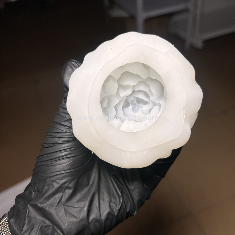 Rose Shape Decor or Candle Mold