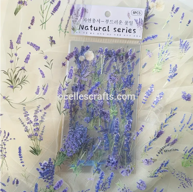 Purple Natural Series Sticker